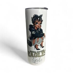 Georgia Southern Eagles Stainless 20oz Tumbler Betty Boop Girl AA High Heels